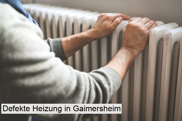 Defekte Heizung in Gaimersheim